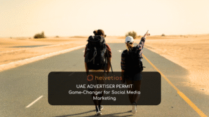 Creator & Influencer on the road in a desert