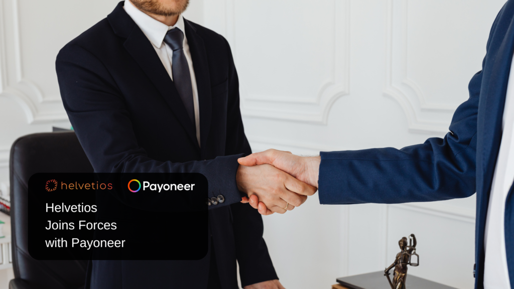 Helvetios Partners with Payoneer